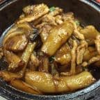Best Eggplant w. Pork & Basil in Hot Pot in Birmingham, AL